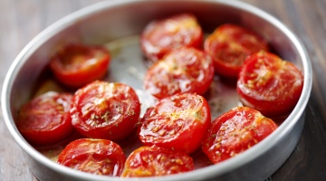 Pieczone pomidorki koktajlowe